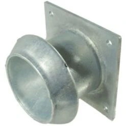 KKV 6"+vierkantflens 8" Kort