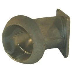 KKV 5"+vierkantflens+bocht 45°