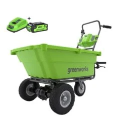 Greenworks Accu Kruiwagen 40V Met 2.0Ah Accu En Lader