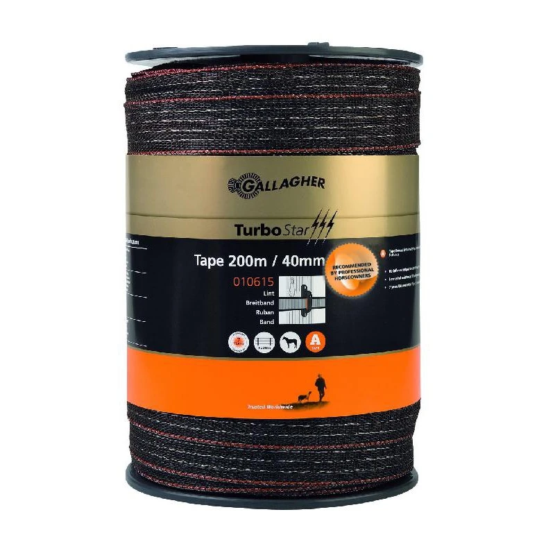 Gallagher Turbostar Lint 40mm Terra 200m 3 Gallagher Turbostar Lint 40mm Terra 200m