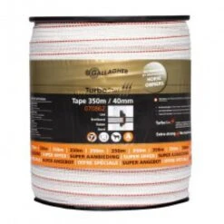 Gallagher Turbostar Lint 40mm Wit 350m